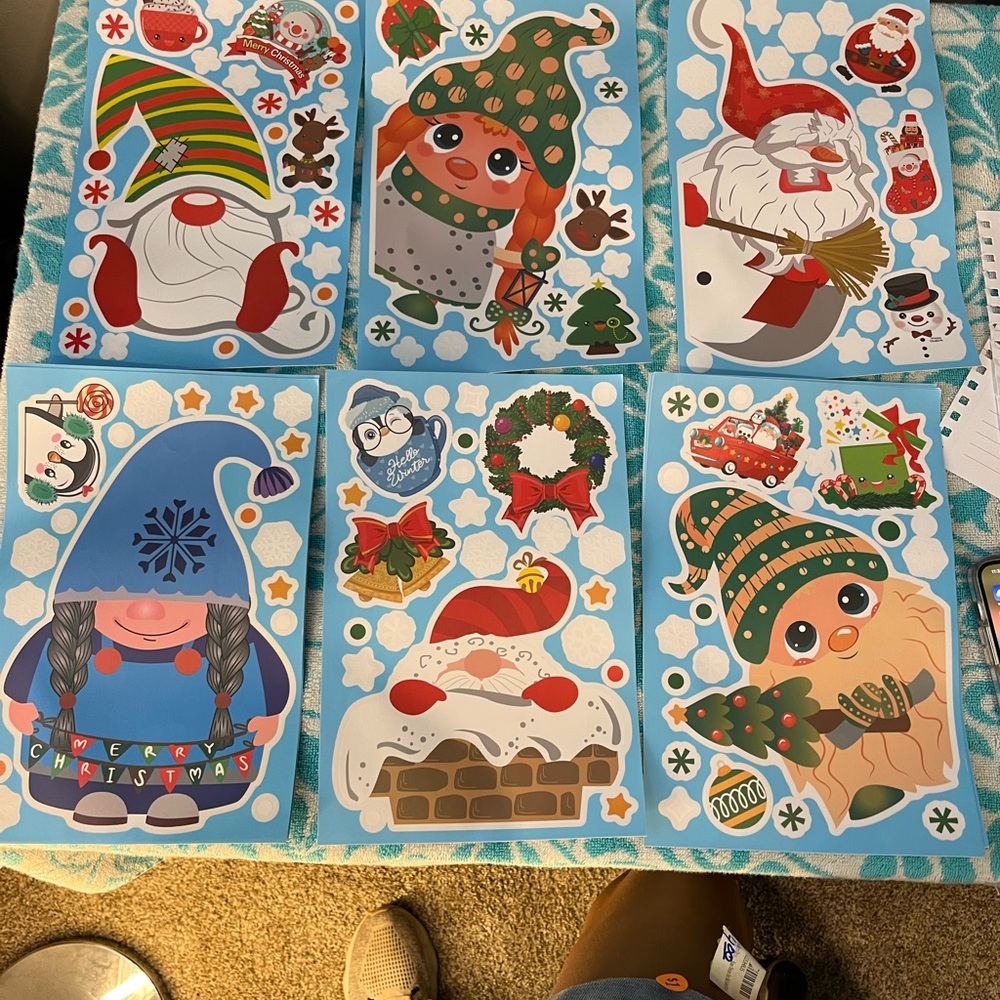 Christmas decals